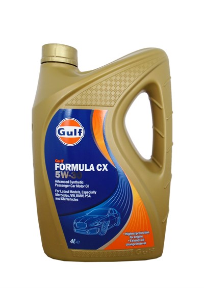 фото Моторное масло GULF Formula CX SAE 5W-30 4л 