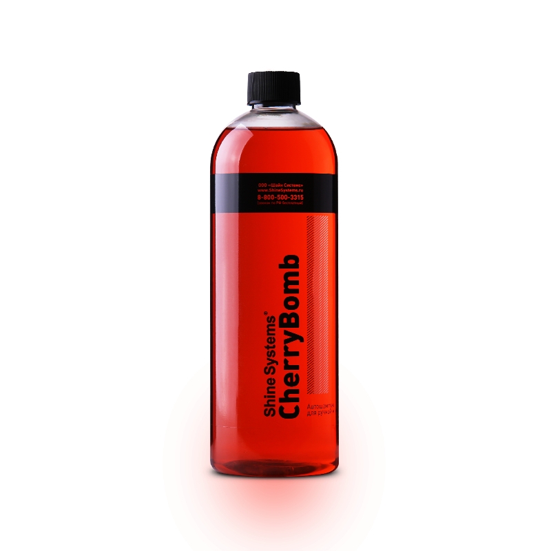 фото Shine Systems Cherry Bomb Shampoo, ручной автошампунь 750 мл 
