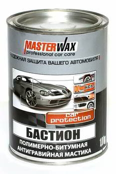 фото Мастика полимерно-битумная MasterWAX  Бастион 1кг 