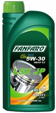 фото Моторное масло Fanfaro LSX JP SAE 5W-30 API SN/SM/CF 1л 
