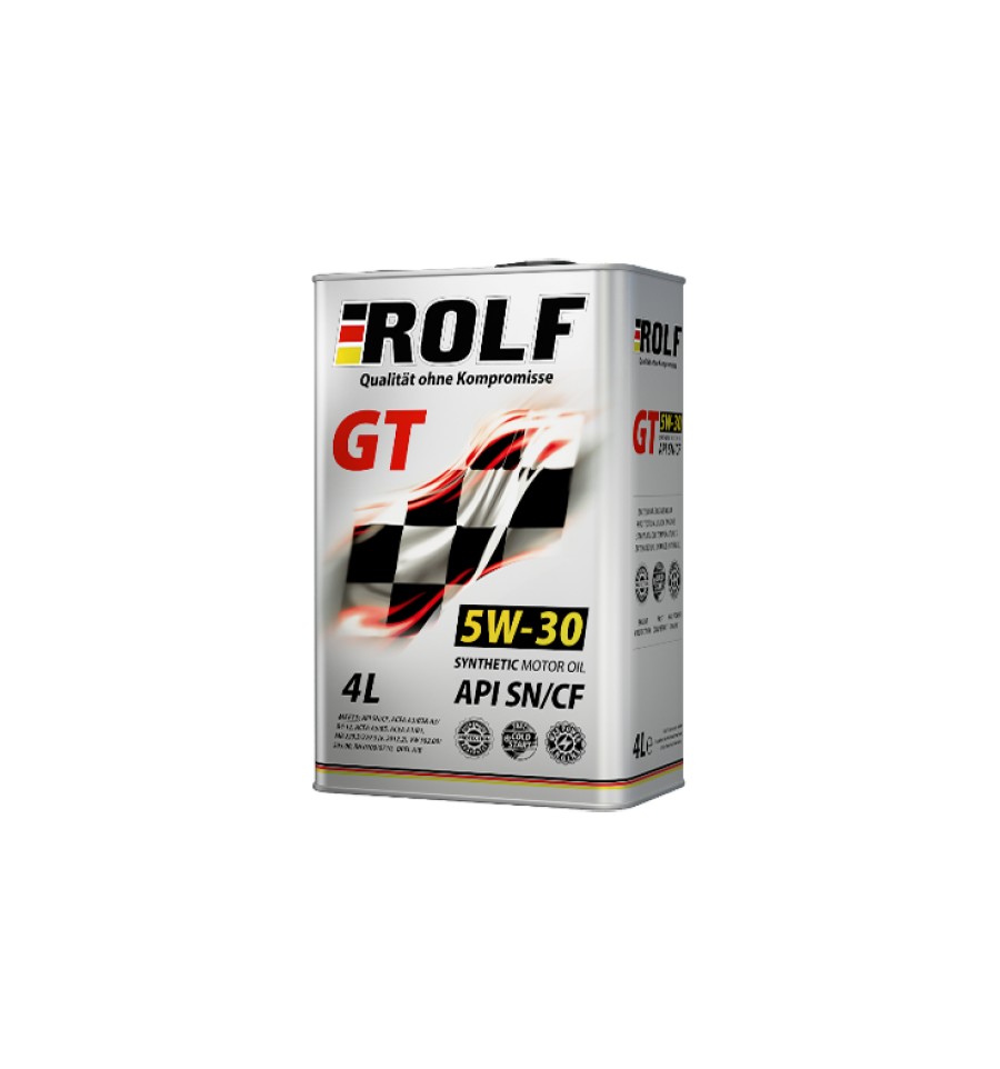 фото Моторное масло ROLF GT 5W-30 API SN/CF в розлив 1л  