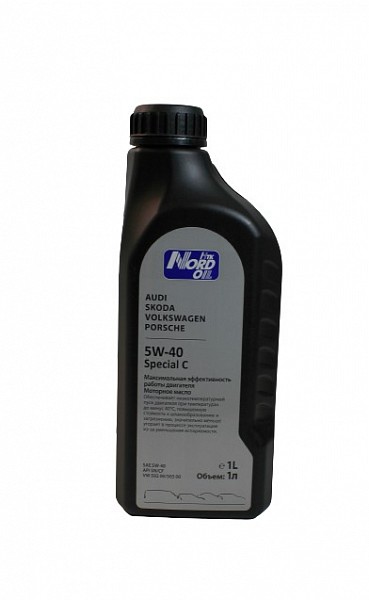 фото Моторное масло NORD OIL  Specific Line Audi, Skoda, VW 5W-40 1л 