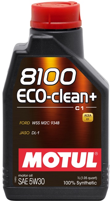 фото Моторное масло MOTUL 8100 Eco Clean Plus 5W-30 А5/В5/С1 1л. 