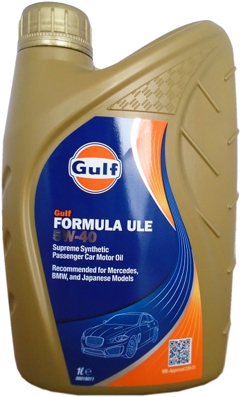 фото Моторное масло GULF Formula ULE SAE 5W-40 1л 