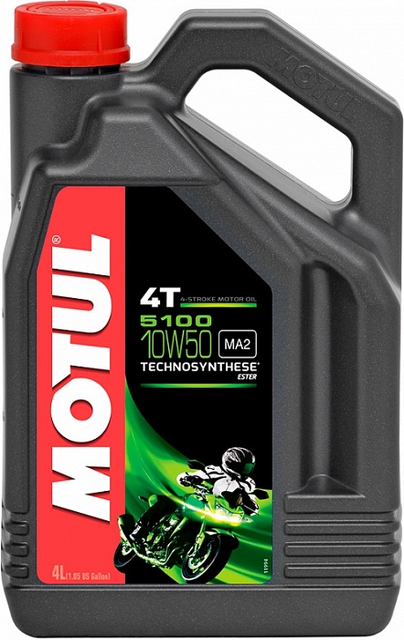 фото Моторное масло MOTUL 5100 Ester 4T 10W-50 4л. 
