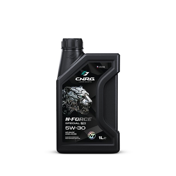 фото Моторное масло C.N.R.G. N-Force Special FE 5W-30 SN/CF A5/B5, 1л в пластике 