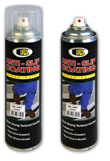 фото Краска аэрозольная Bosny антискольжение текстурная 400 мл AT2 