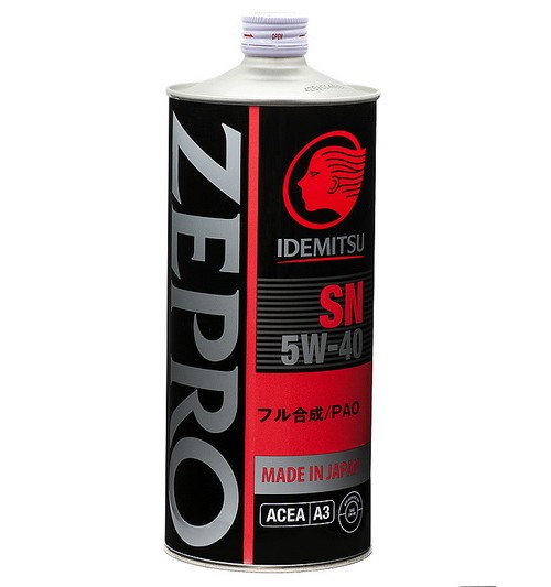 фото Моторное масло IDEMITSU ZEPRO RACING SN 5W-40 1л 