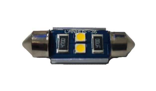 фото Светодиодная лампа Sariti SJ-2SMD-24V (36мм) белый 