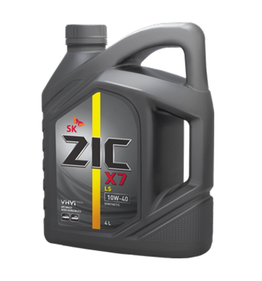 Картинка Моторное масло ZIC 10W-40 X7 LS 4л. 