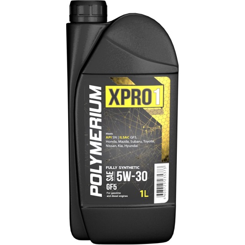 фото Моторное масло POLYMERIUM XPRO1 5W-30 GF-6A SP в розлив 1L 