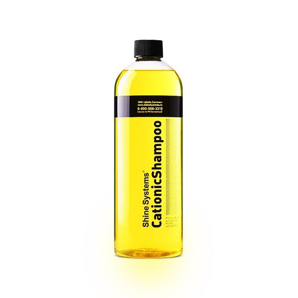 фото Наношампунь Shine Systems для ручной мойки автомобиля CationicShampoo 750мл 