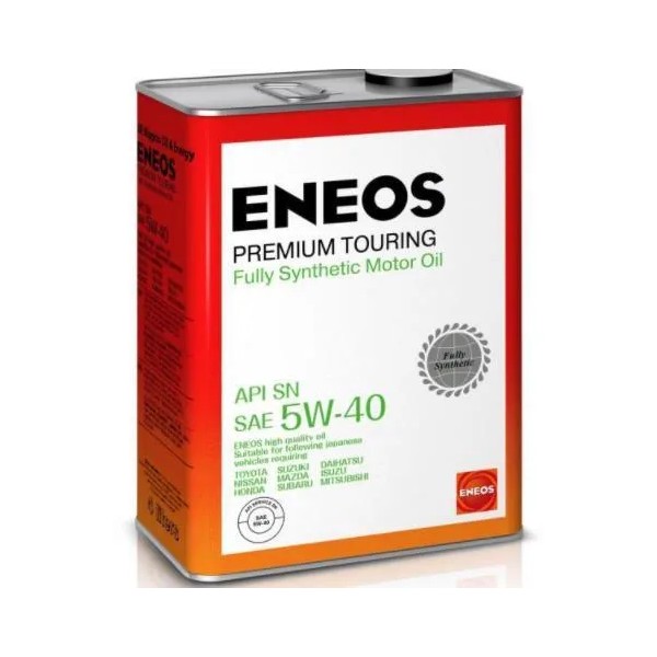 Картинка Моторное масло ENEOS Premium Touring SN 5W-40 4л  