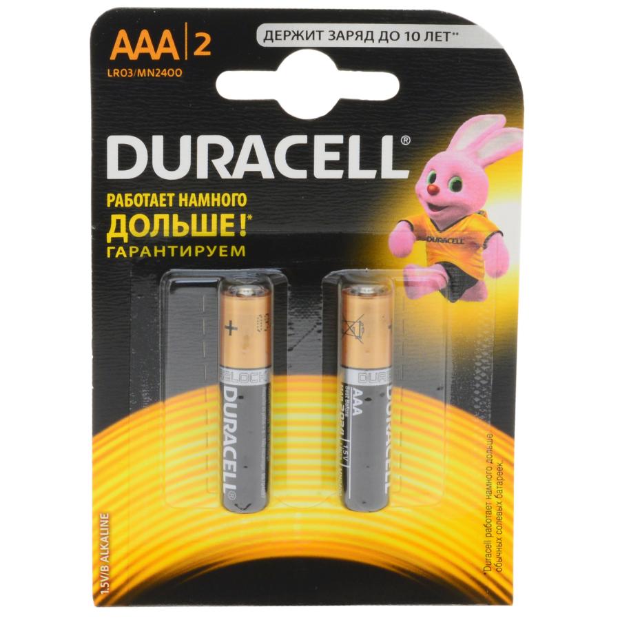 фото Элемент питания AAA 1шт DURACELL  