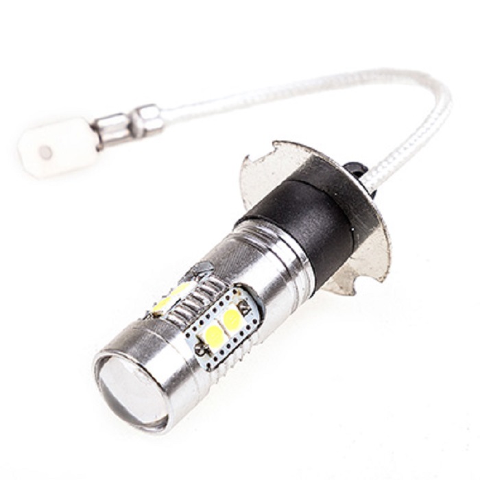 фото Светодиод SKYWAY H3 12-24V 10SMD Линза белая  