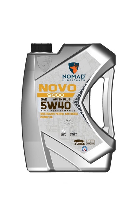 фото Масло моторное NOMAD NOVO 9000 5W-40 (4 л.) API SN PLUS ACEA A3/B4 
