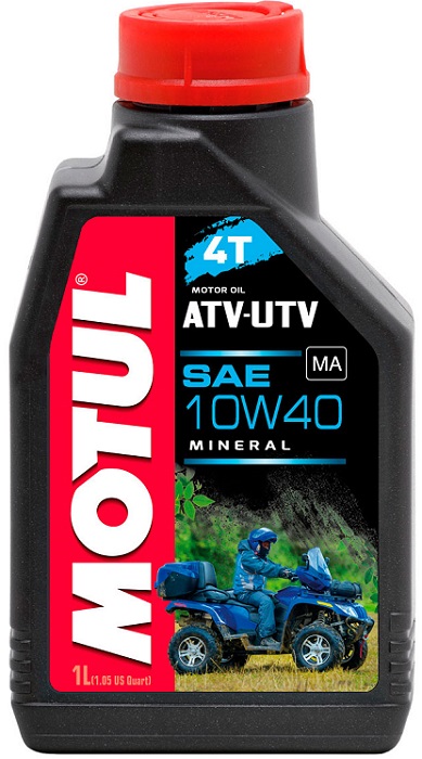 фото Моторное масло MOTUL ATV-UTV 4T 10W-40 1л 