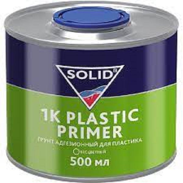 фото Грунт адгезионный для пластика бесцветный 500мл. Solid 1K Plastic Primer 