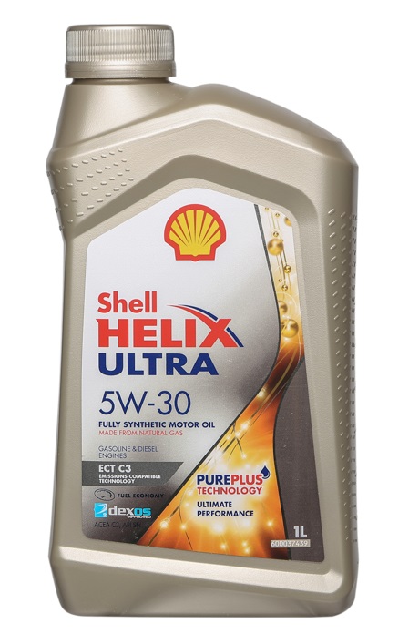 фото Моторное масло Shell Helix Ultra ECT С3 5W-30 1л 