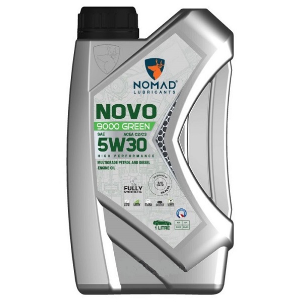 фото Масло моторное NOMAD NOVO GREEN 9000 5W-30 (1 л.) API C2/C3 