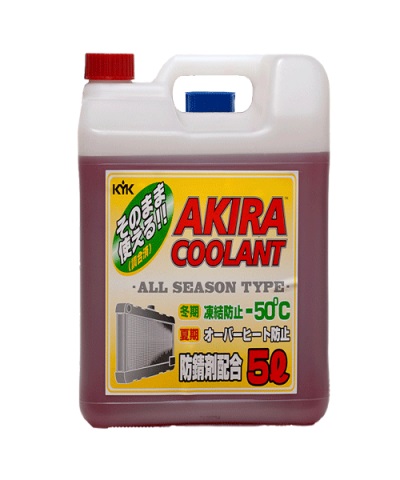 фото Антифриз Akira Coolant -40 красный 5л. 