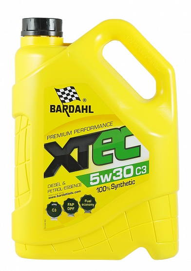 фото Моторное масло BARDAHL 5W-30 XTEC C3 5L  
