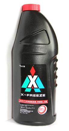 фото Антифриз X-Freeze Red канистра 1кг. 