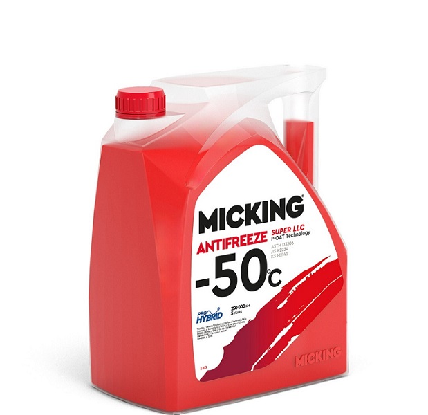фото Антифриз MICKiNG Super LLC P-OAT Technology -40 красный 5л 