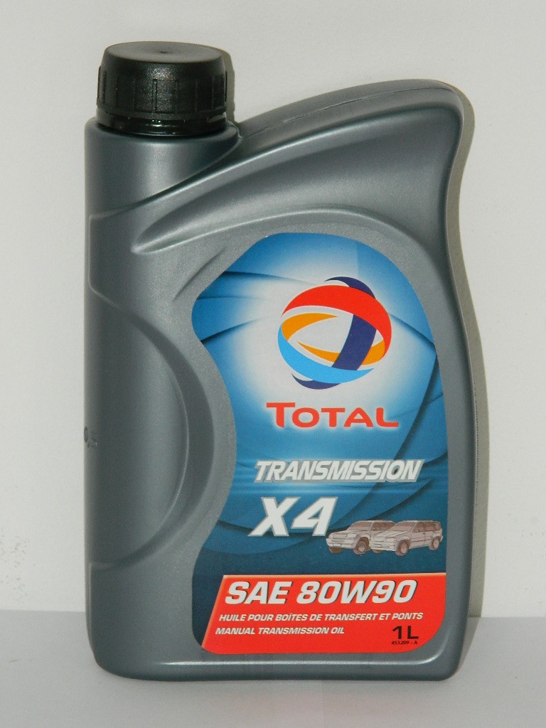 фото Трансмиссионное масло Total Trans.X4 80W-90 1л. 