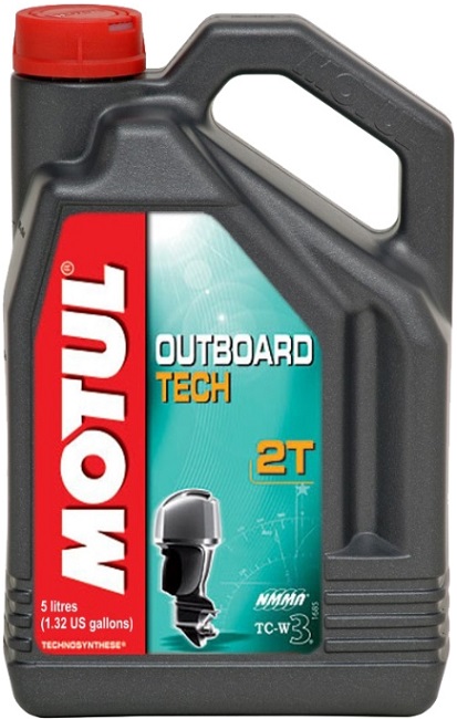 фото Моторное масло MOTUL Outboard TECH 2T 5л 