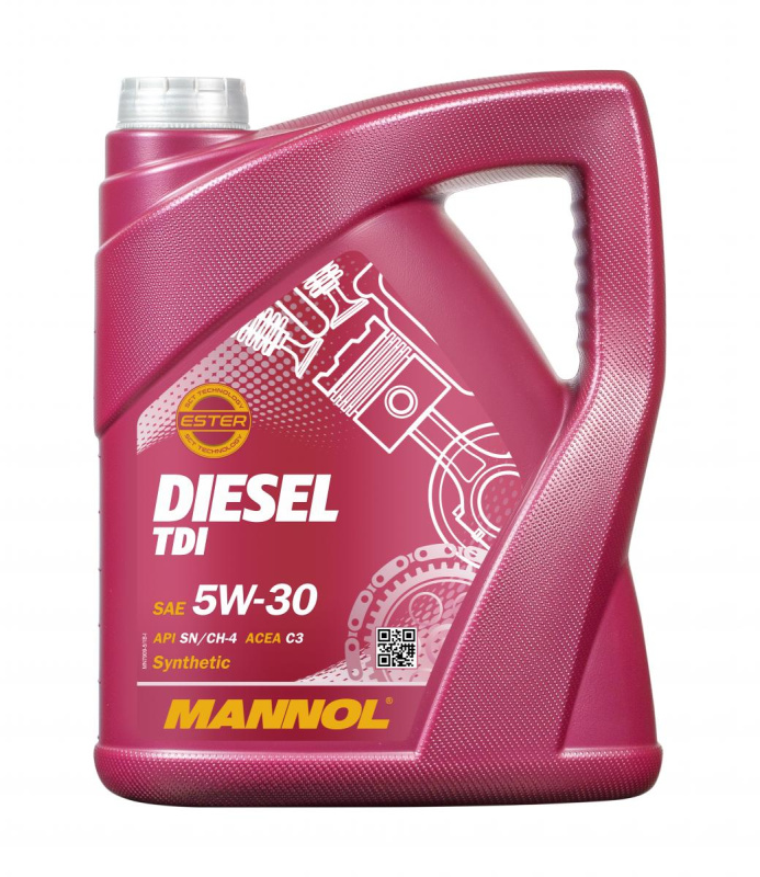 фото Моторное масло Mannol DIESEL TDI 7909 5W-30 5л 