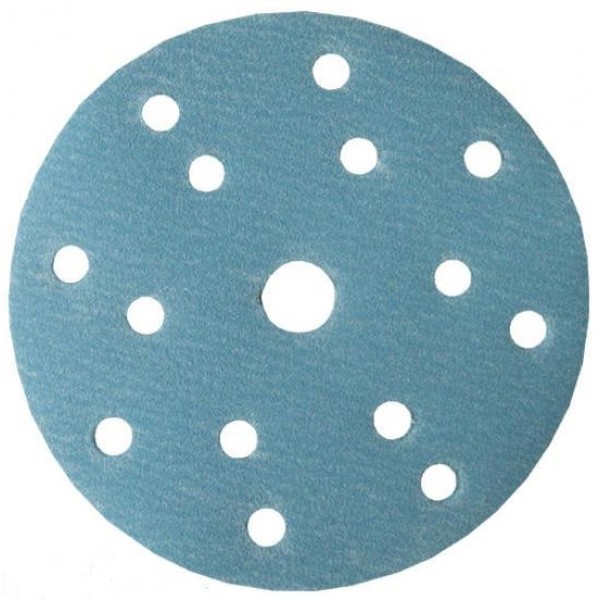 фото Абразивный круг D=150мм P320 Film ceramic disc Multi holes 