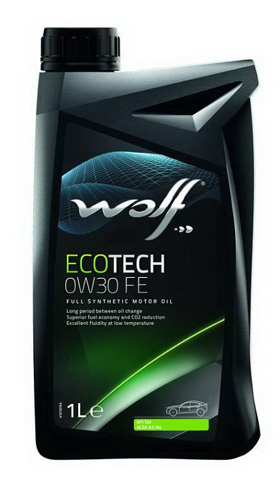 фото Моторное масло WOLF Ecotech FE 0W-30 1л 