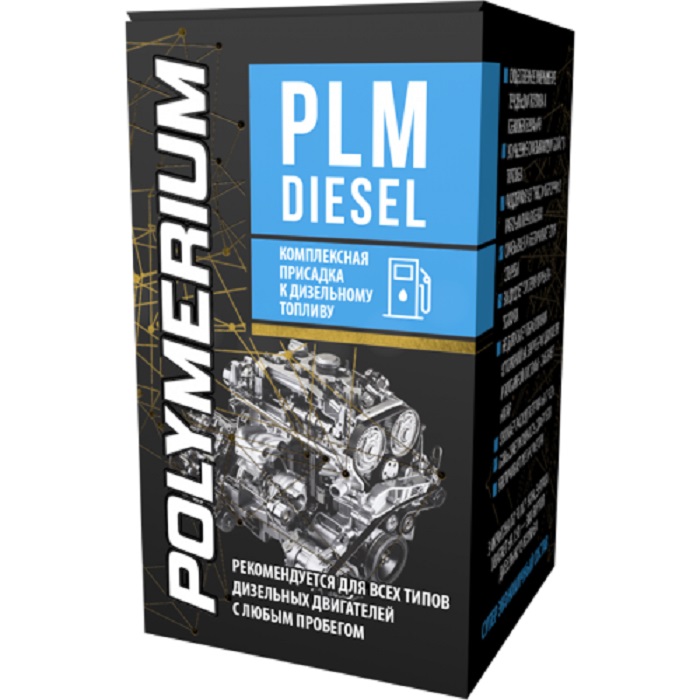 фото POLYMERIUM PLM Diesel комплексная присадка для дизельного топлива 150мл 
