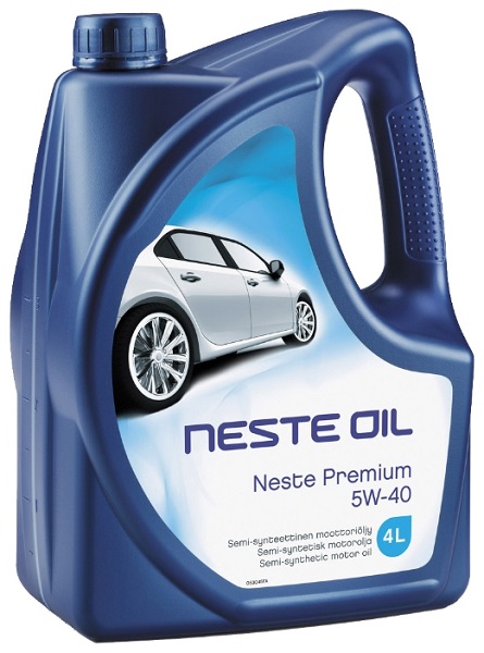 Картинка Моторное масло NESTE PREMIUM 5W-40 4L 