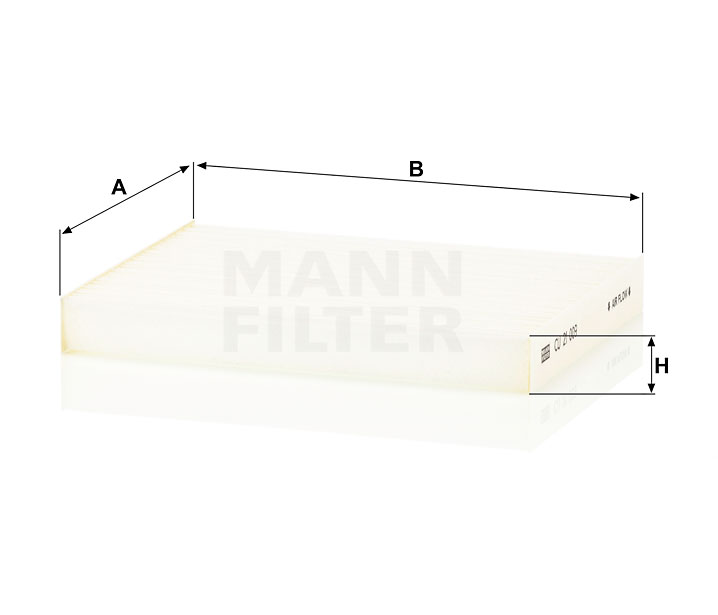 фото Фильтр салонный MANN CU 21009 