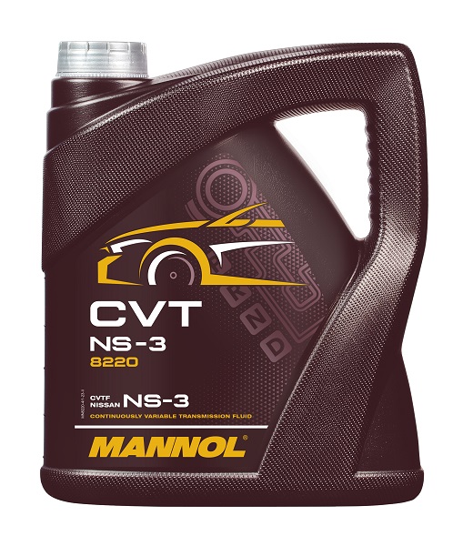 фото Трансмиссионное масло Mannol CVT NS-3 8220 4л пластик 