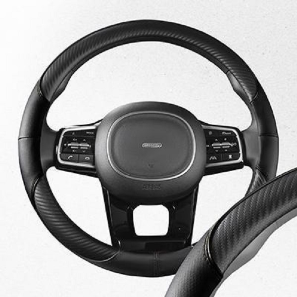 фото Оплетка руля SKYWAY Eco Combo-12 M экокожа черная 