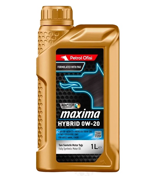 фото Моторное масло PETROL Ofisi Maxima Hybrid 0W-20 1л. 