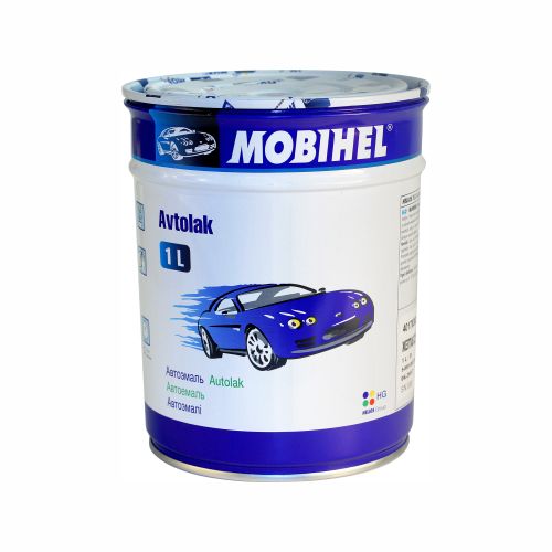фото Автоэмаль алкидная Mobihel 202 белая 1л. 