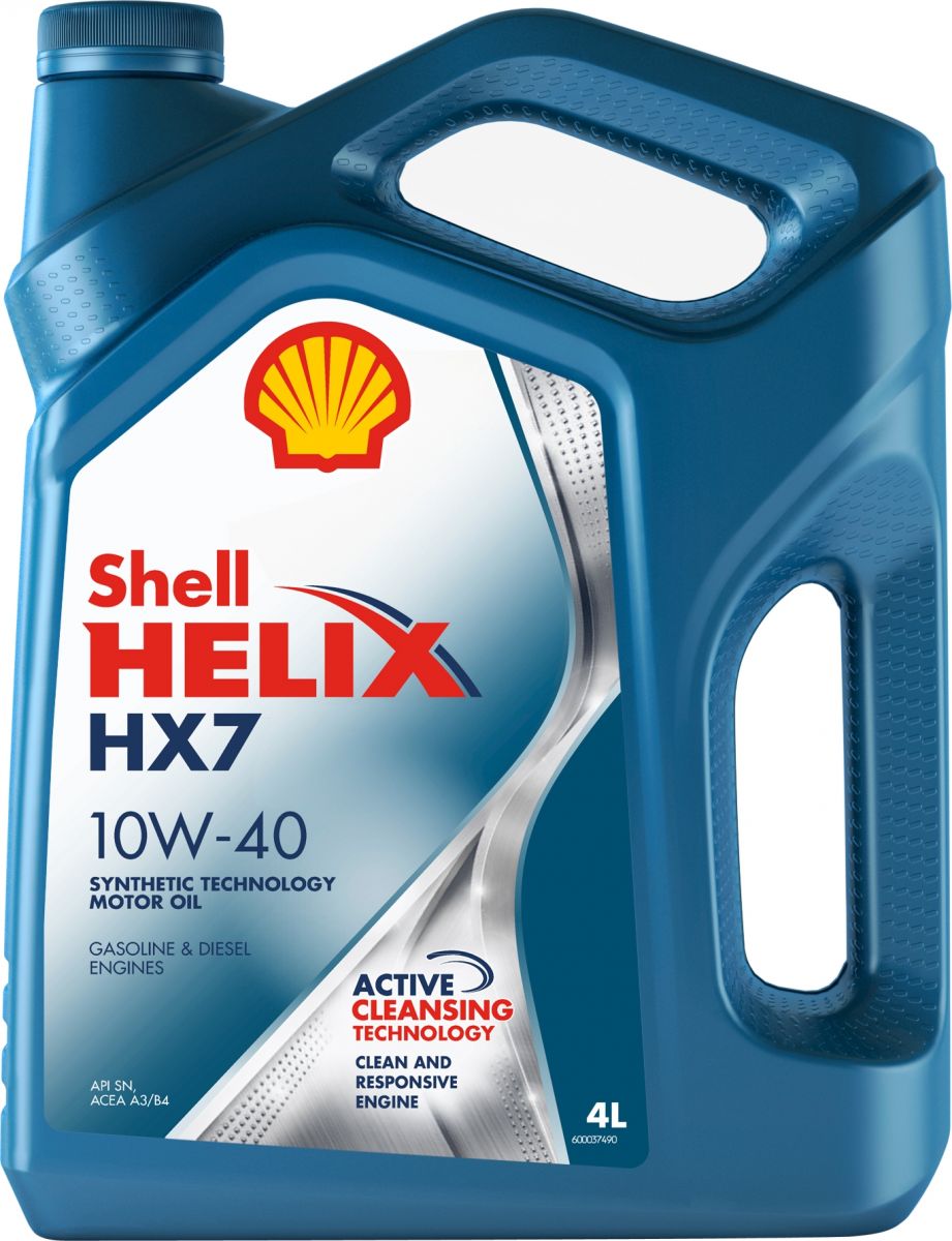 фото Моторное масло Shell Helix HX7 10W-40 4л 