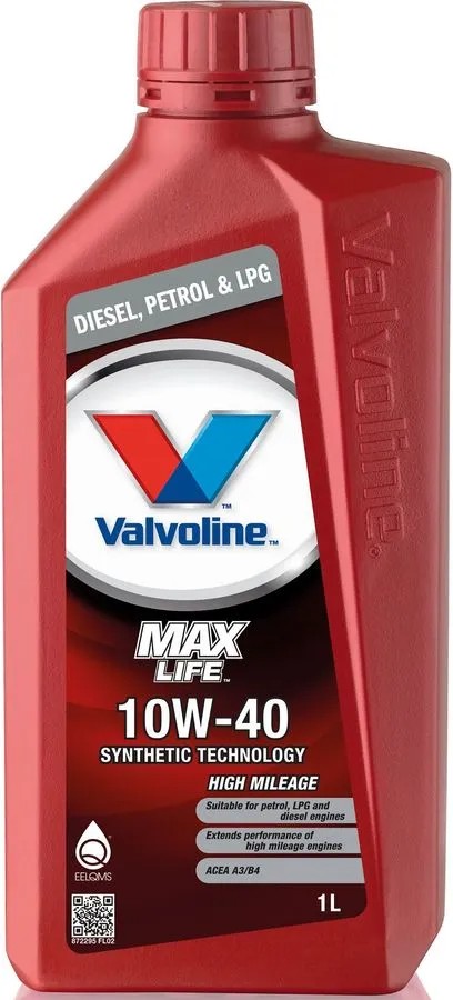 фото Моторное масло Valvoline MAXLIFE SAE 10W-40 1л. 