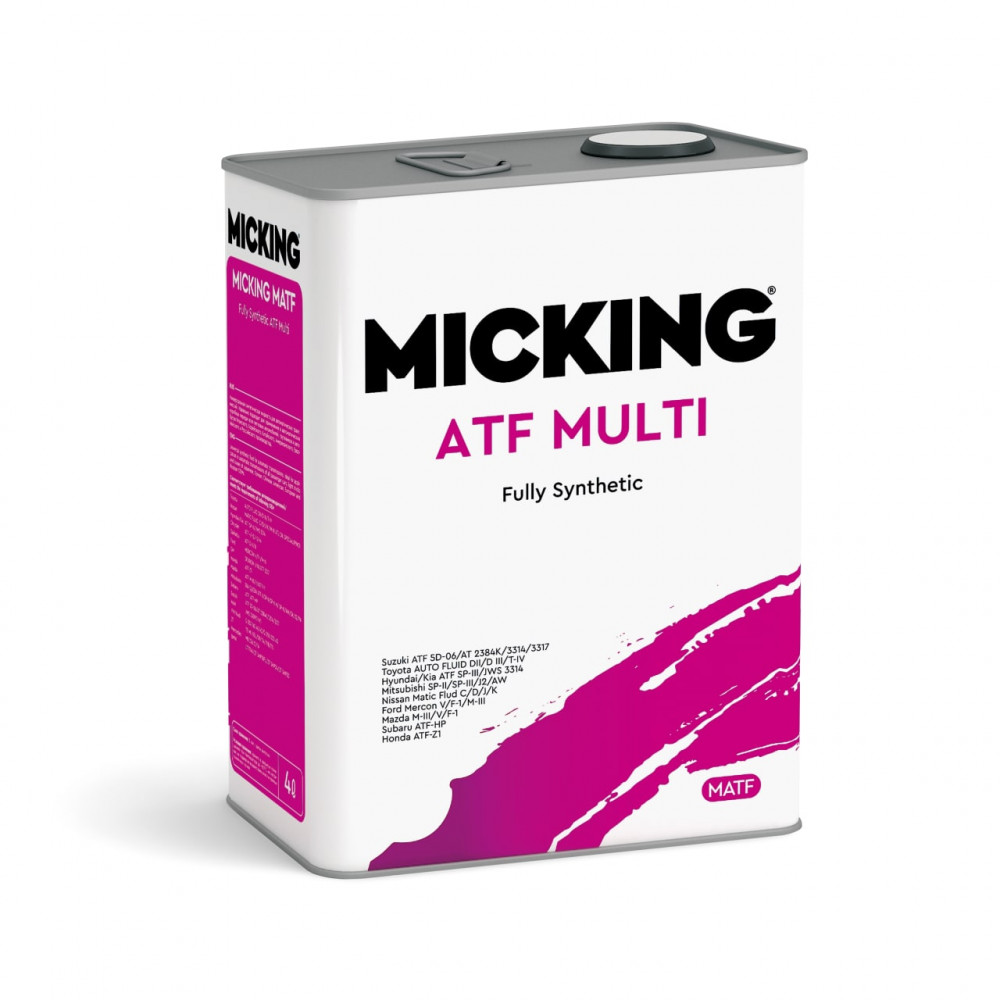 фото Трансмиссионное масло MICKING ATF Multi, 4л 