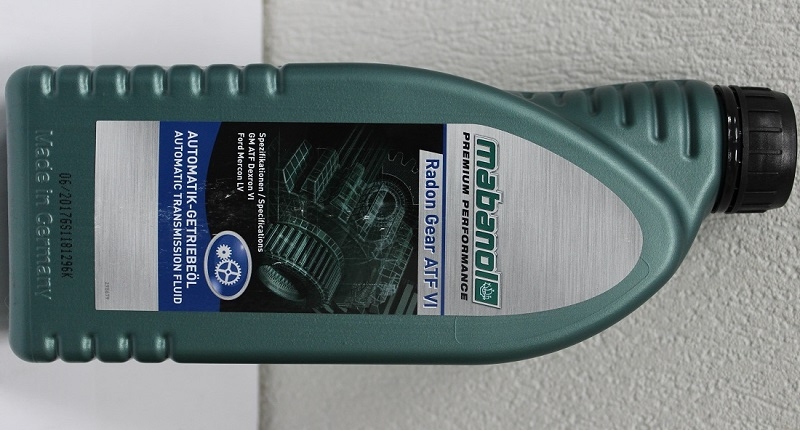 фото Трансмиссионное масло MABANOL Radon Gear ATF VI 1л 