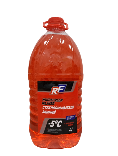 фото Жидкость стеклоомывающая зима RUSEFF -5*С 4л 