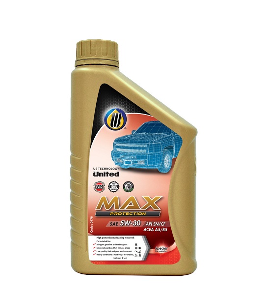 фото Моторное масло United MAX PROTECTION 5W-30 A5/B5 1л 