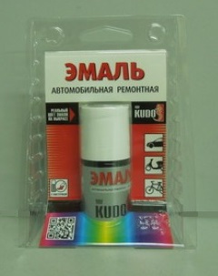 фото Краска с кисточкой "KUDO" (15мл) арт.KU-70360 "Сочи 360" металлик 