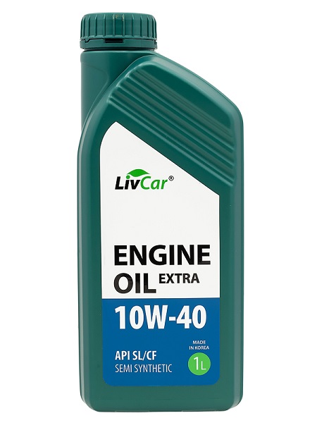фото Моторное масло LIVCAR ENGINE OIL EXTRA 10W-40 SL/CF 1л 
