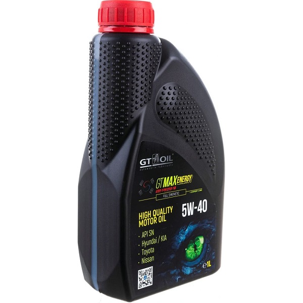 фото Моторное масло GT Oil Max Energy 5W-40 SN 1л 