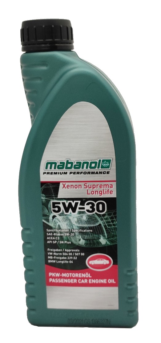 фото Моторное масло MABANOL Xenon Suprema Longlife 5W-30 ACEA C3 1л 